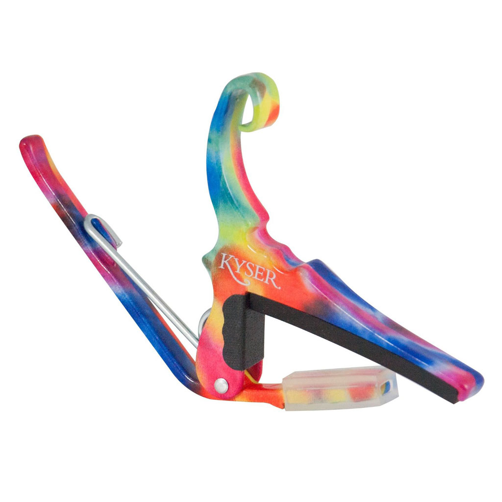 Kyser 6-String Quick-Change Capo - Tie Dye - Bananas at Large