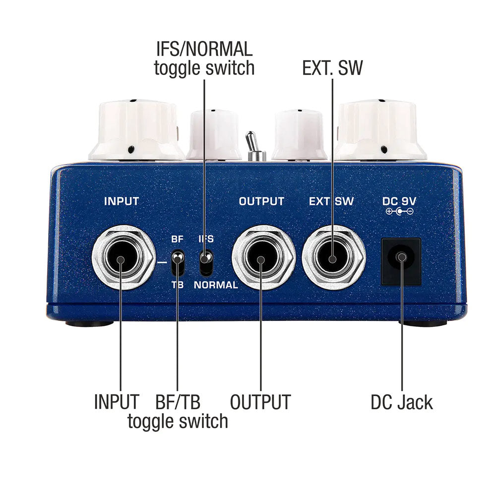 horseman pedal NUX Queen of Tone NDO-6 Dual Overdrive Pedal