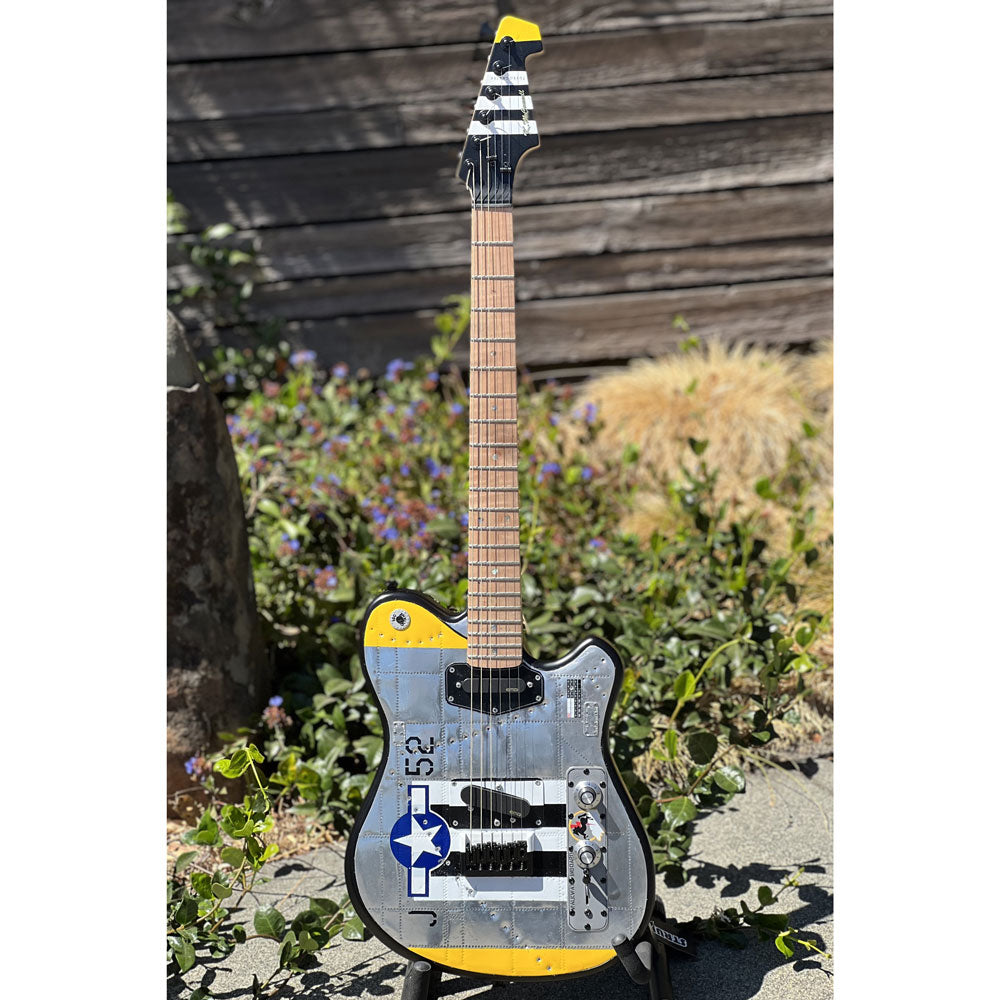 McConnell P-51 Turbocaster "The Enchantress" Custom Guitar w/case