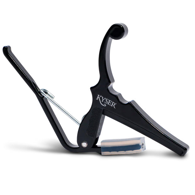 Kyser Quick-Change Electric Guitar Capo, Black - Bananas at Large®