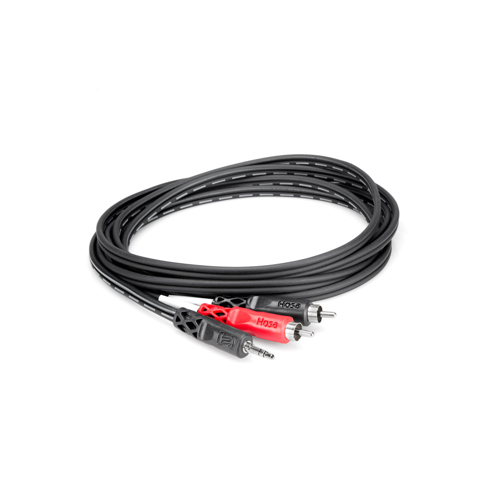 Hosa Stereo Breakout 3.5mm TRS to Dual RCA, 15ft - Bananas at Large®