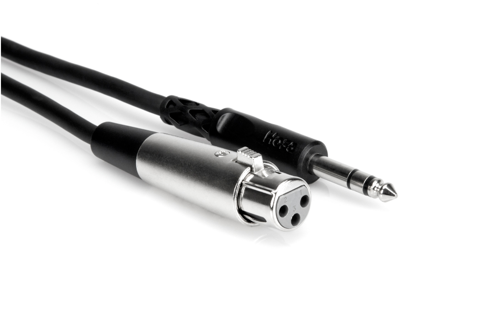 Hosa Balanced Interconnect Cable, 1/4 in. to XLR - 10 ft. - Bananas at Large®