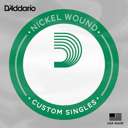 D'Addario NW038 Single Nickel Wound Electric Guitar String