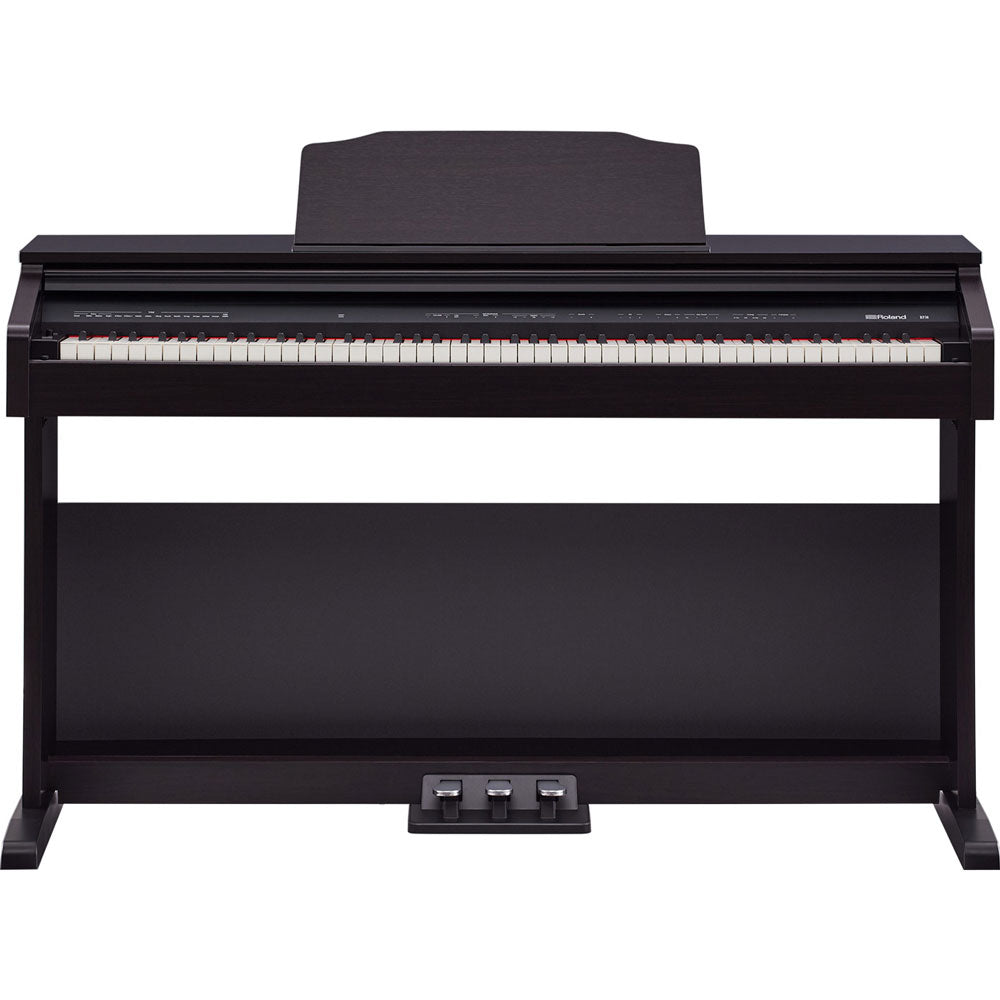 Roland RP-30 Digital Upright Piano with Stand and Pedals - Wood Finish