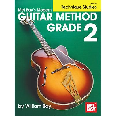Mel Bay Modern Guitar Method Grade 2 - Technique Solos - Book