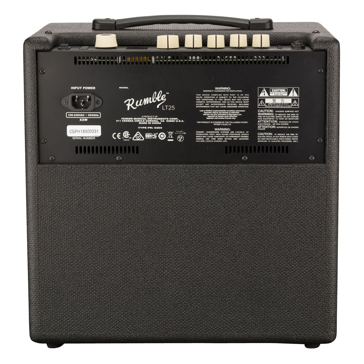 Fender Rumble LT25 Bass Combo Amp - Bananas at Large®