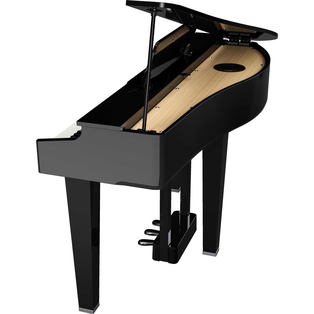 Roland GP-3-PE Compact Grand Digital Piano - Polished Ebony
