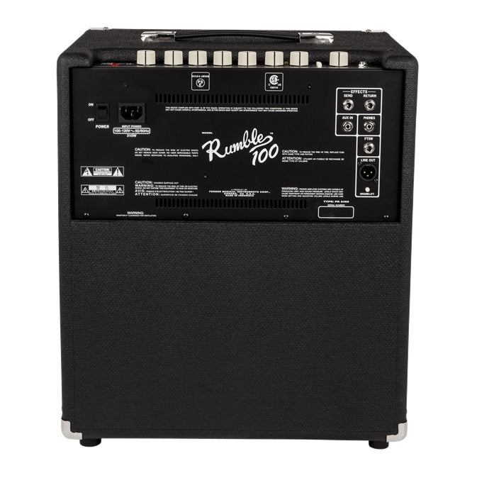 Fender Rumble 100 1x12 V3 Bass Combo Amp - Bananas at Large®
