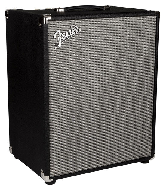 Fender Rumble 500 2x10 Bass Combo Amp - Black and Silver - Bananas at Large®
