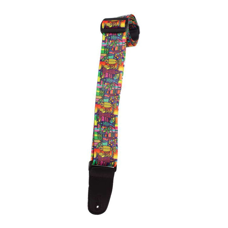 Henry Heller Artist Series Sublimation Guitar Strap - Bananas at Large®