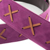 Right On Legends Series David Gilmour Guitar Strap - Purple