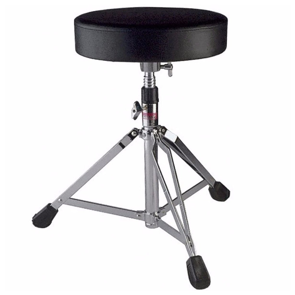 Ludwig Custom Double Braced Throne with Round Seat - Black