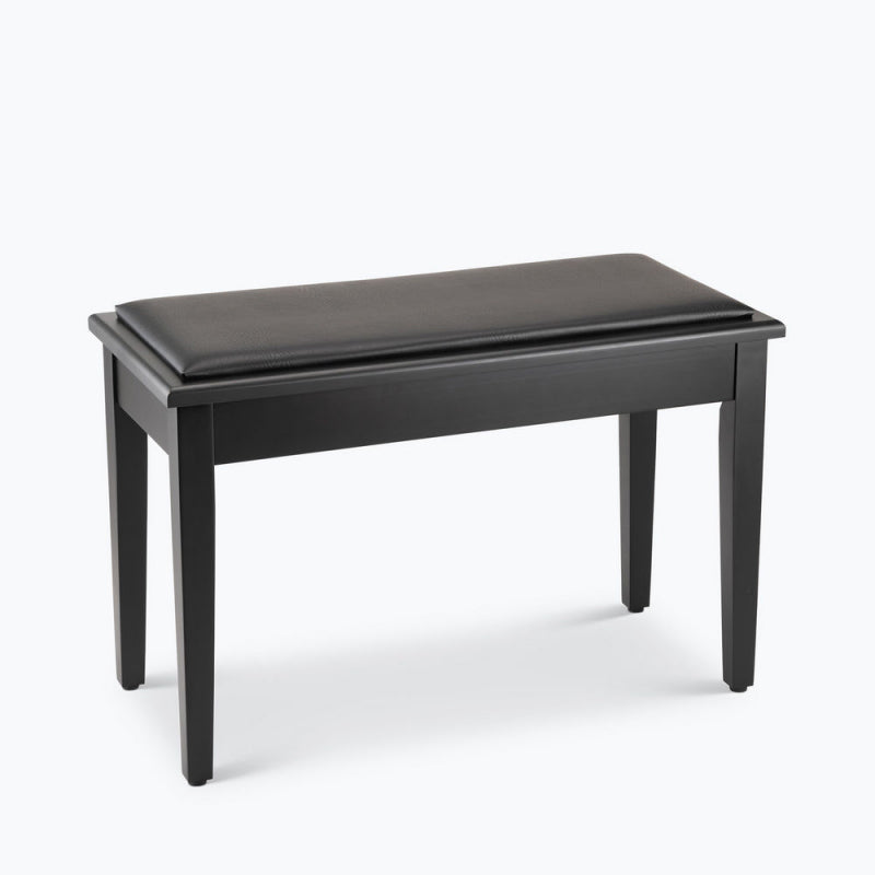 On-Stage KB8904B Deluxe Piano Bench with Storage Compartment