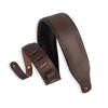 Levy's Classics Series Favorite Padded Leather Guitar Strap - Dark Brown