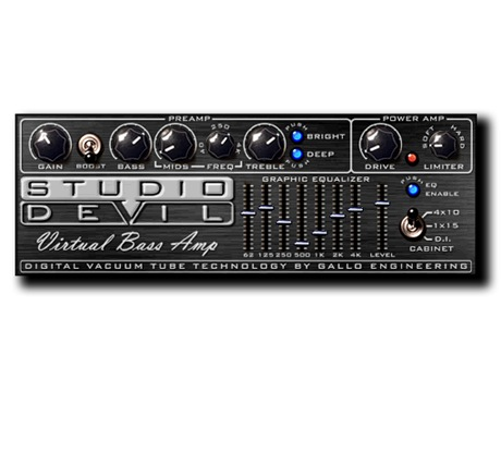 Studio Devil Virtual Bass Amp [Download] - Bananas at Large