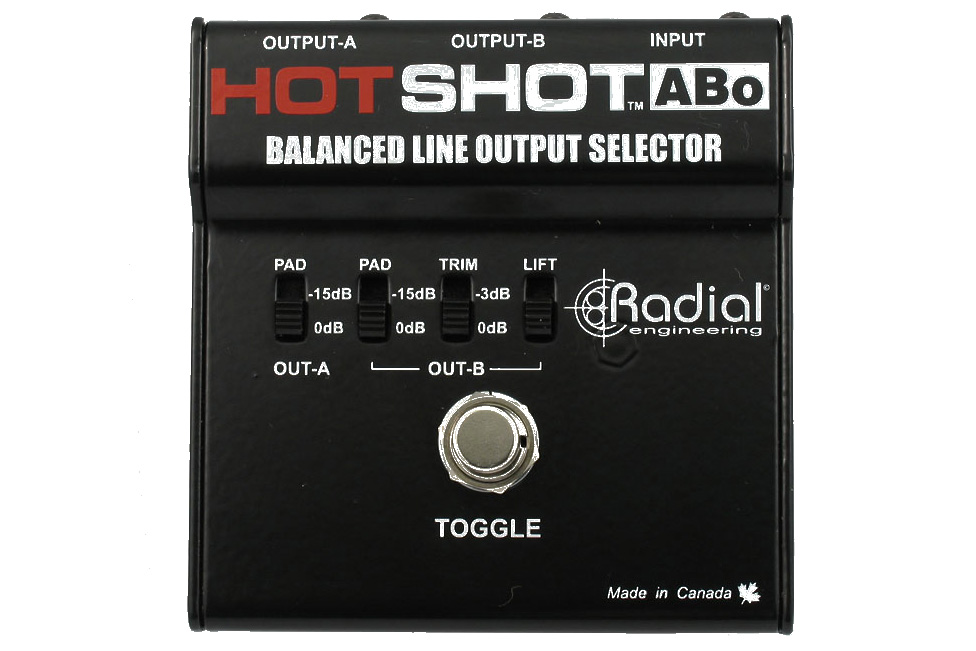 Radial HotShot ABo Line Output Selector