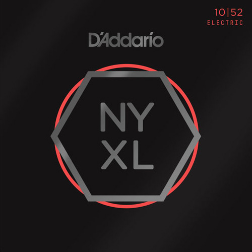 D’Addario NYXL1052 Nickel Wound Electric Guitar Strings Light Top/Heavy Bottom 10-52 - Bananas at Large®