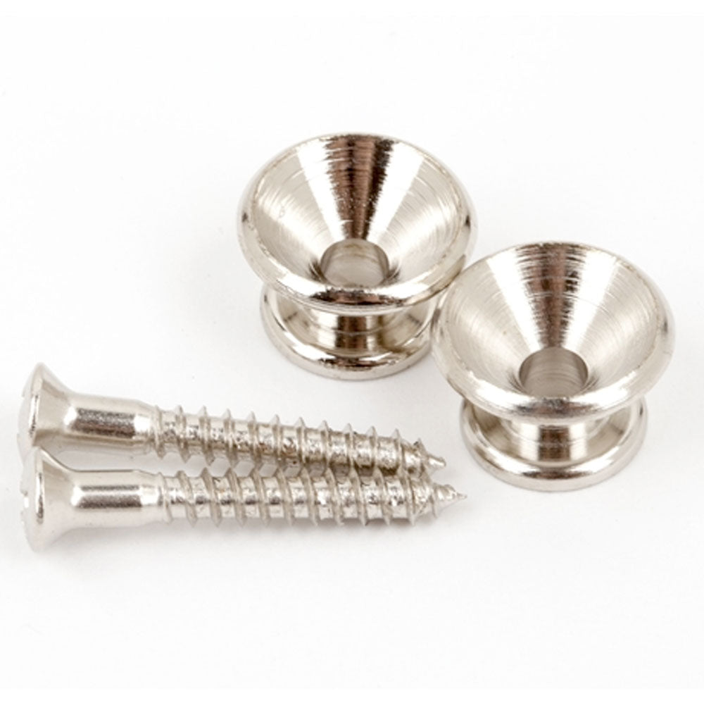 Fender - 0994915000 - Pure Vintage Strap Buttons - Nickel - 2 Pack - Bananas at Large®