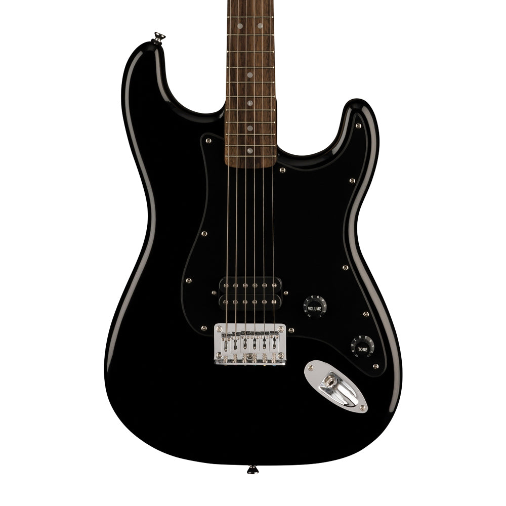 Squier Sonic Stratocaster HT H, Laurel Fingerboard, Black Pickguard - Black