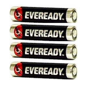 Eveready AAA Super Heavy Duty Battery - 4 Pack