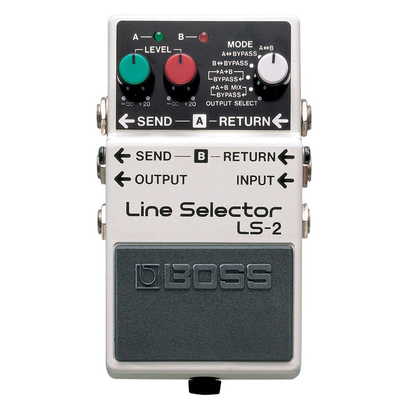 instrument selector pedal BOSS LS-2 Line Selector Pedal