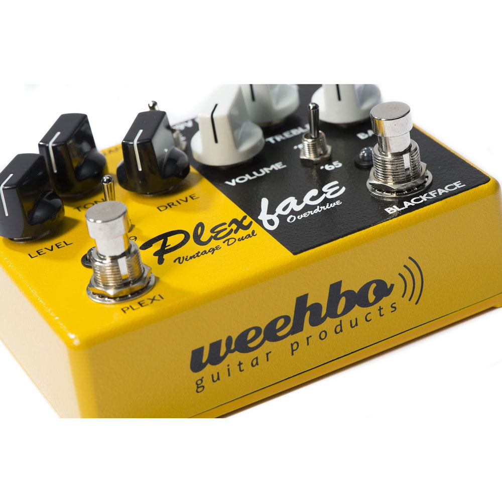 Weehbo Plexface Vintage Dual Overdrive Pedal
