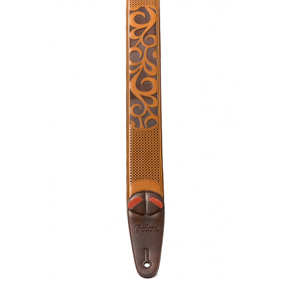 Righton! Go Mojo 2.3 in. Guitar Strap - Nashville Woody