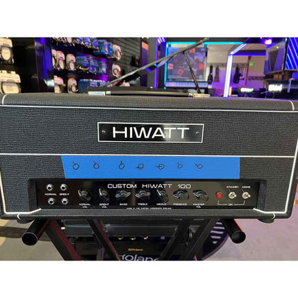 HiWatt DR103 Custom 100 Tube Amp Head early 2000's (Pre-Owned) (Jonathan Cain Private Collection)