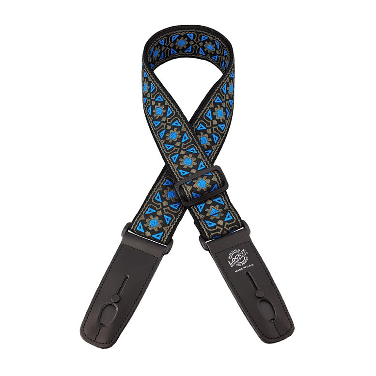 Lock-It Straps Retro Vintage Series 2 in. Guitar Strap - Minstrel - Bananas at Large®