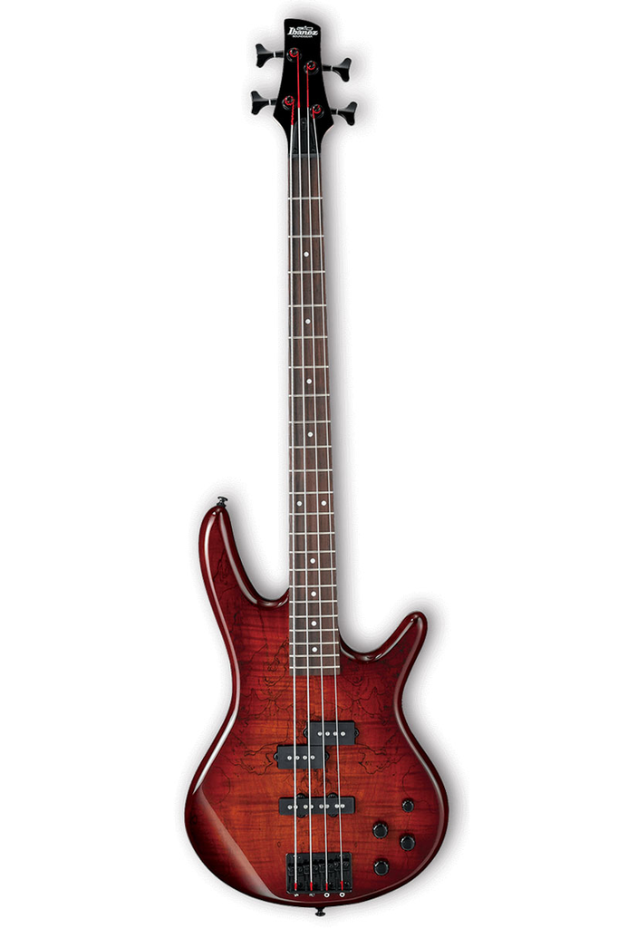 Ibanez GSR200SM GIO Series 4 String Bass - Charcoal Brown Burst - Bananas at Large®
