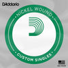 D'Addario NW048 Single Nickel Wound Electric Guitar String