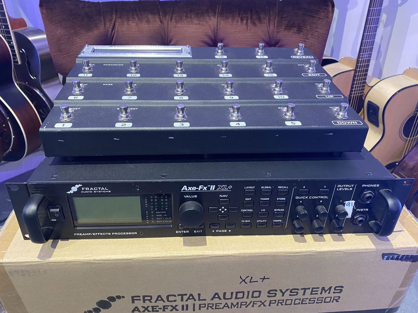 Fractal Axe FX II+ (Pre-Owned) w/MFC-101 – Bananas at Large 