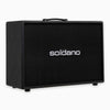Soldano 2x12 Straight Classic Cabinet - Black Tolex - Black Grille