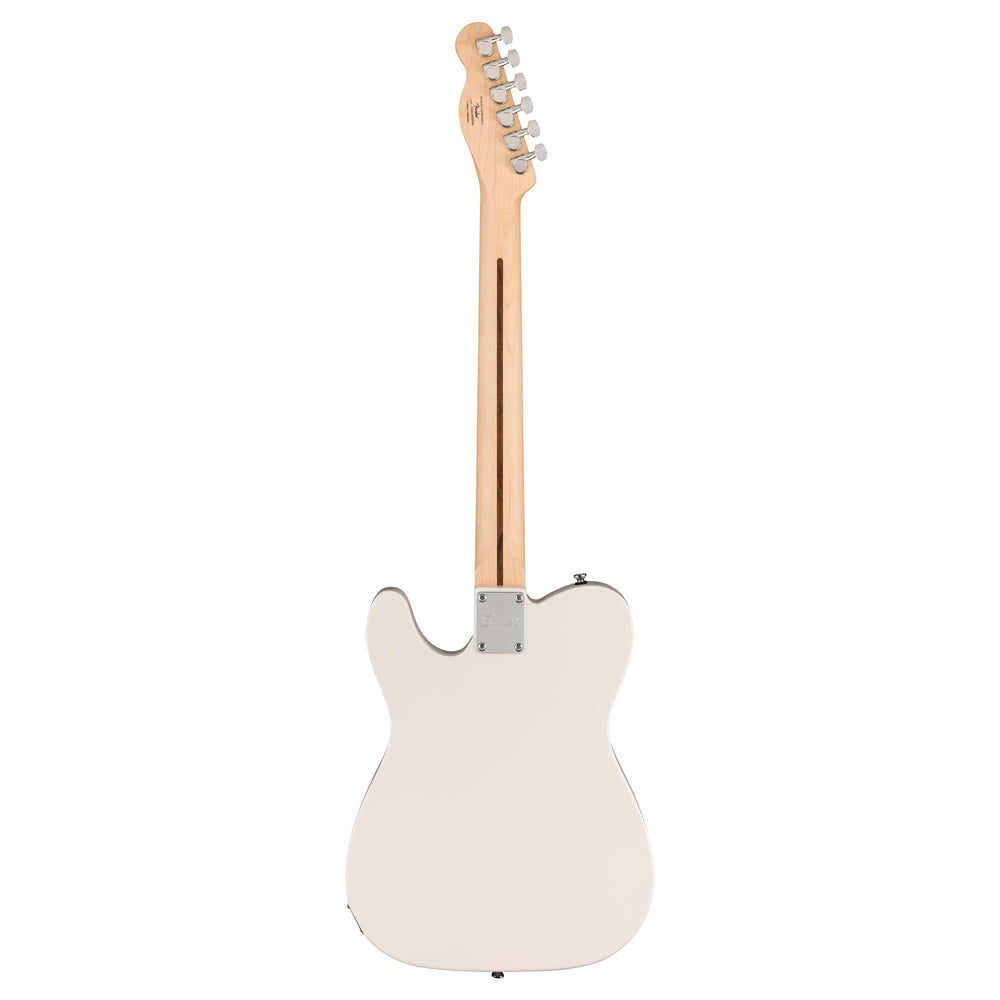 Squier Sonic Esquire H Electric - Arctic White with Maple Fingerboard & Black Pickguard - Bananas at Large®