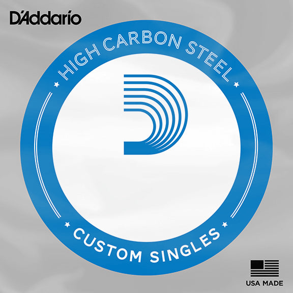 D'Addario PL010-5 Single Plain Steel String for Acoustic or Electric Instruments