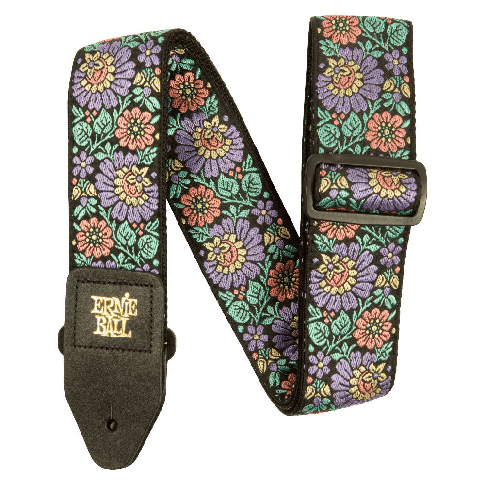 Ernie Ball P05340 Jacquard Design Polypro 2 in. Guitar Strap - Evening Bloom - Bananas at Large®