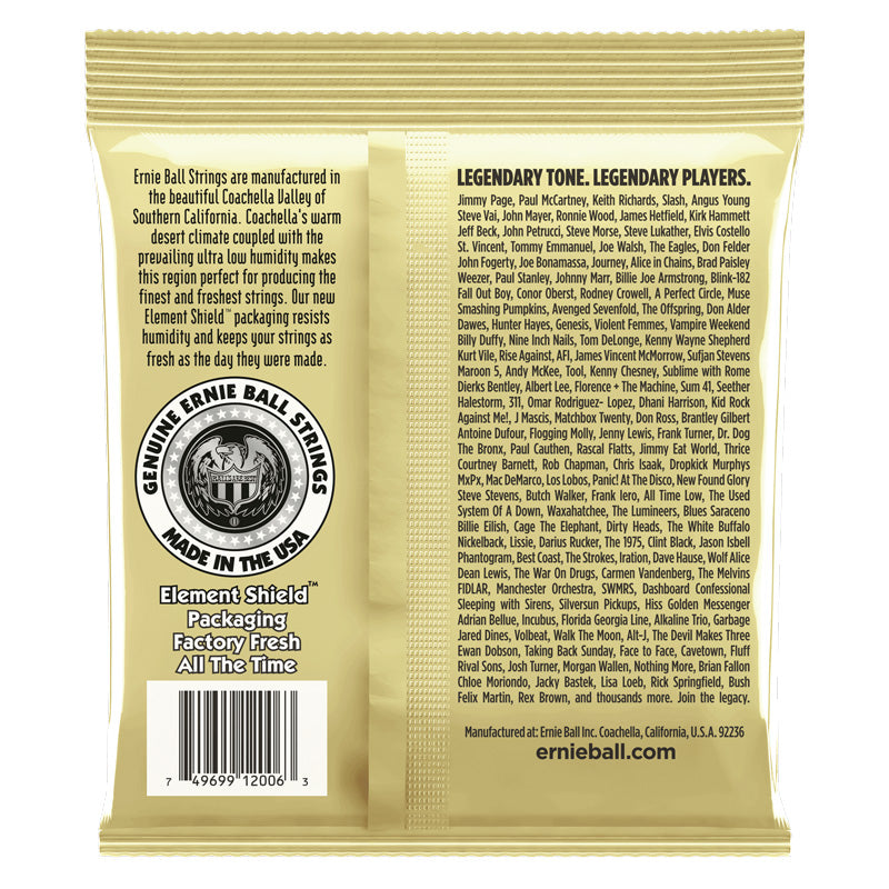 Ernie Ball 2006 Earthwood Extra Light 80/20 Bronze Acoustic Guitar Strings (10-50 Guage) - Bananas at Large®