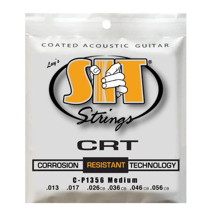 SIT Strings C-P1356 Medium CRT Coated Phosphor Bronze Acoustic Guitar Strings