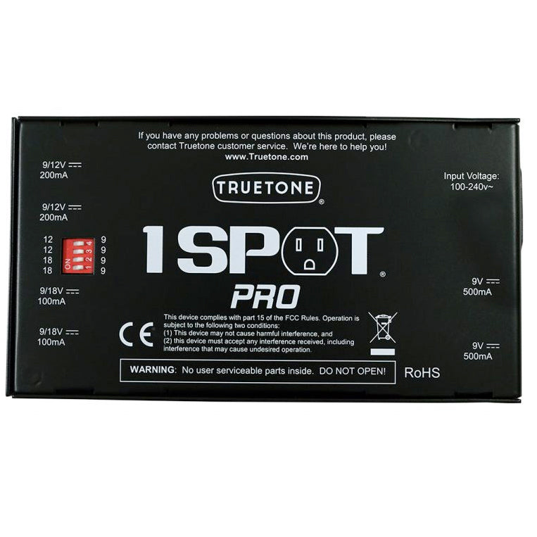 Truetone CS6 1 Spot Pro Low Profile Power Supply
