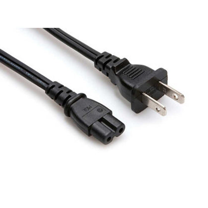 Hosa - PWP-426 - 8 ft Power Cable - 18 AWG - NEMA 1-15P to IEC C7