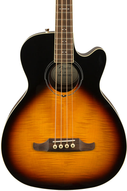 Fender FA-450CE Bass, Laurel Fingerboard - 3-Color Sunburst