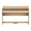 Roland F-701 Digital Upright Piano with Stand and Bench - Light Oak