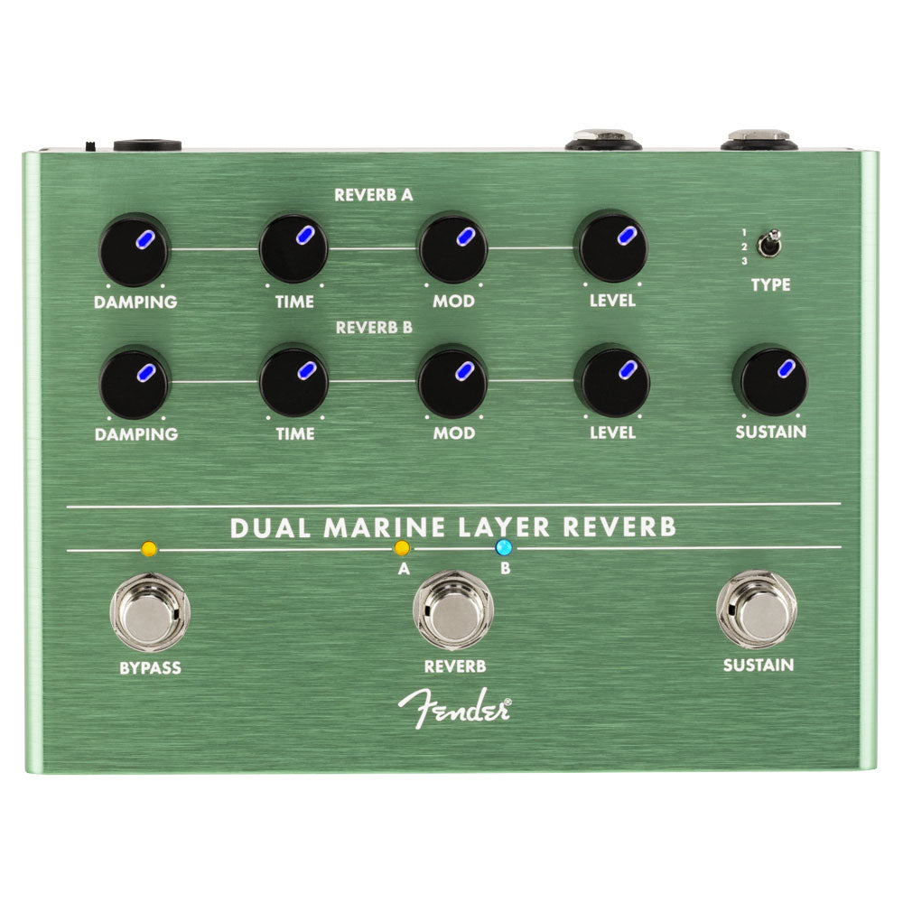 Fender Dual Marine Layer Reverb Pedal – Bananas at Large® Musical 