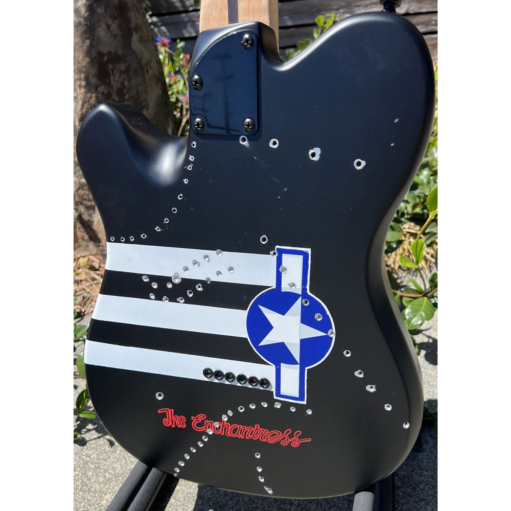 McConnell P-51 Turbocaster "The Enchantress" Custom Guitar w/case