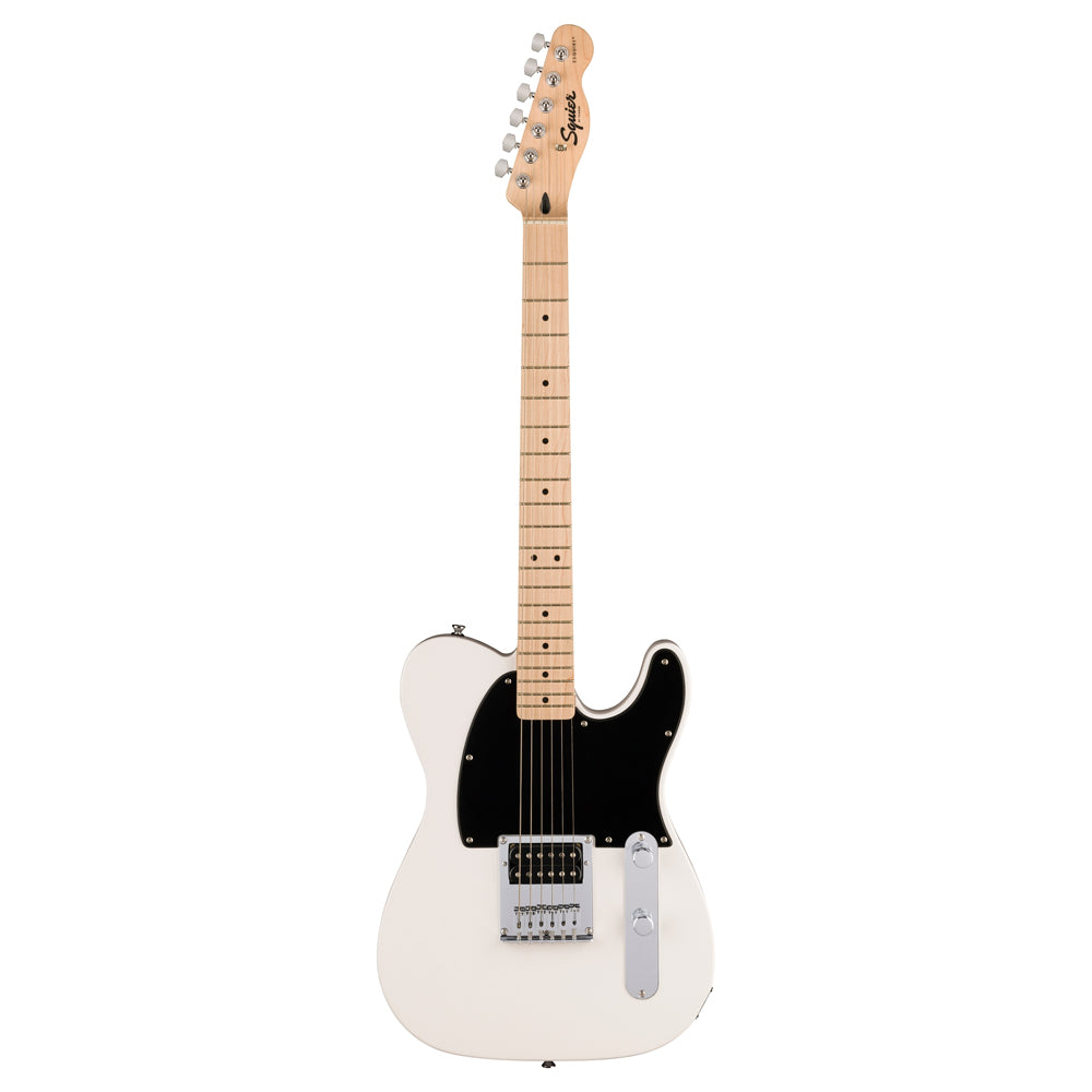 Squier Sonic Esquire H Electric - Arctic White with Maple Fingerboard & Black Pickguard - Bananas at Large®