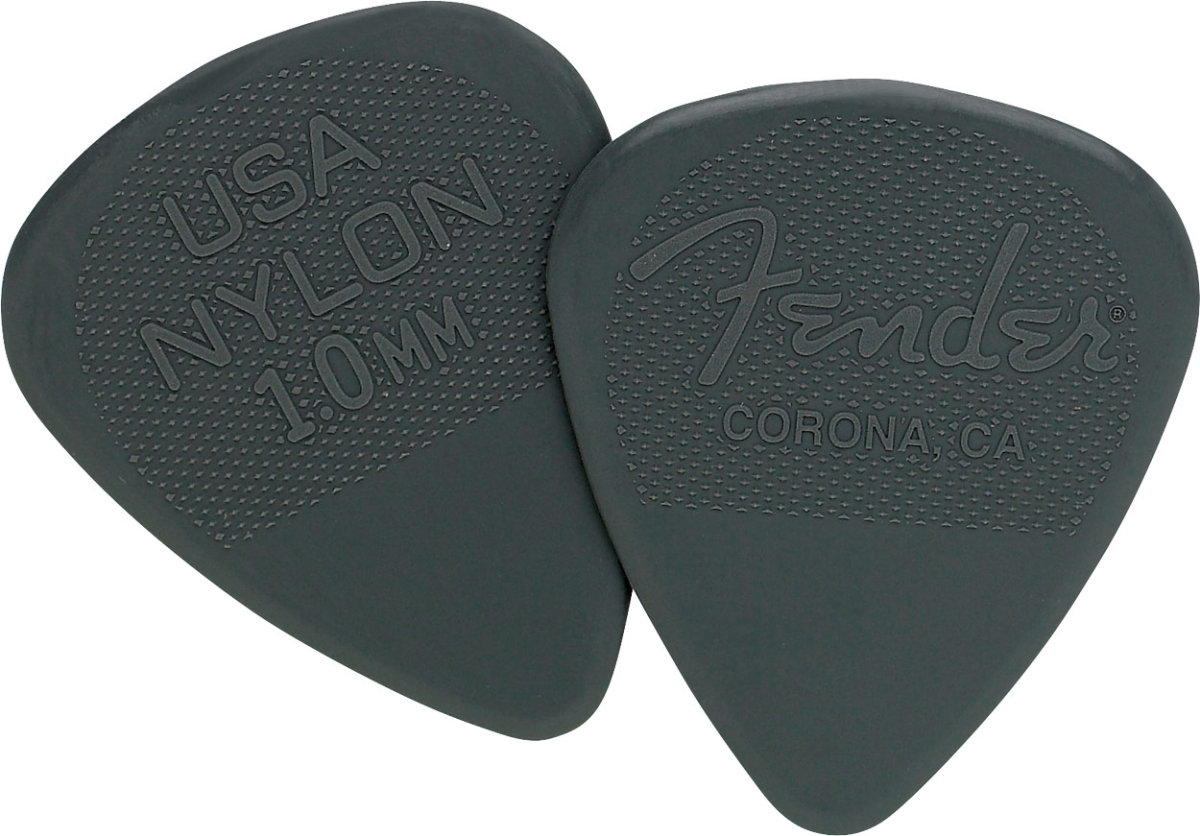 Fender Nylon Pick 351 Shape 1.0mm 12 Pack