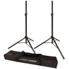 Ultimate Support JamStand JS-TS50-2 Pair of Tripod Speaker Stand with Carrying Bag (Pair) - Bananas at Large