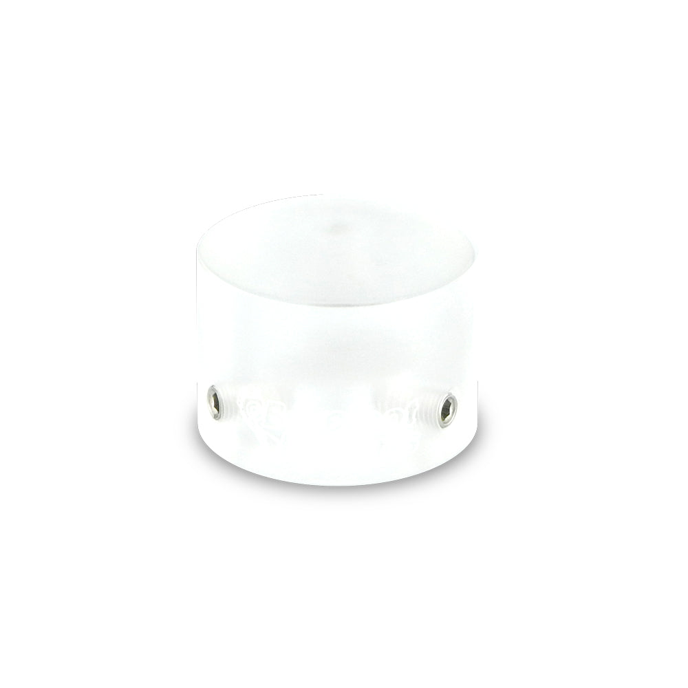 Barefoot Buttons V1 Tallboy Acrylic Footswitch Cap - Clear