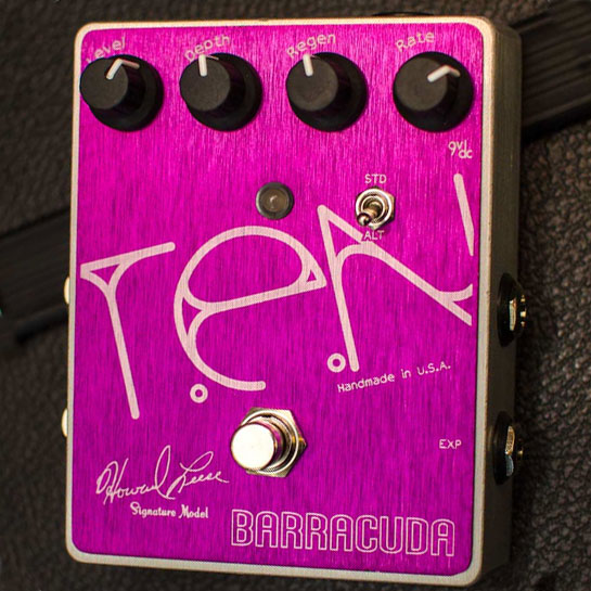 Ten Effects Howard Leese Signature Barracuda Analog Flanger Pedal