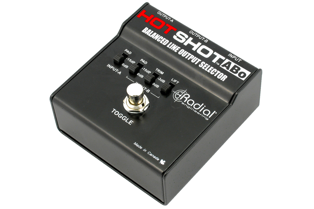 Radial HotShot ABo Line Output Selector